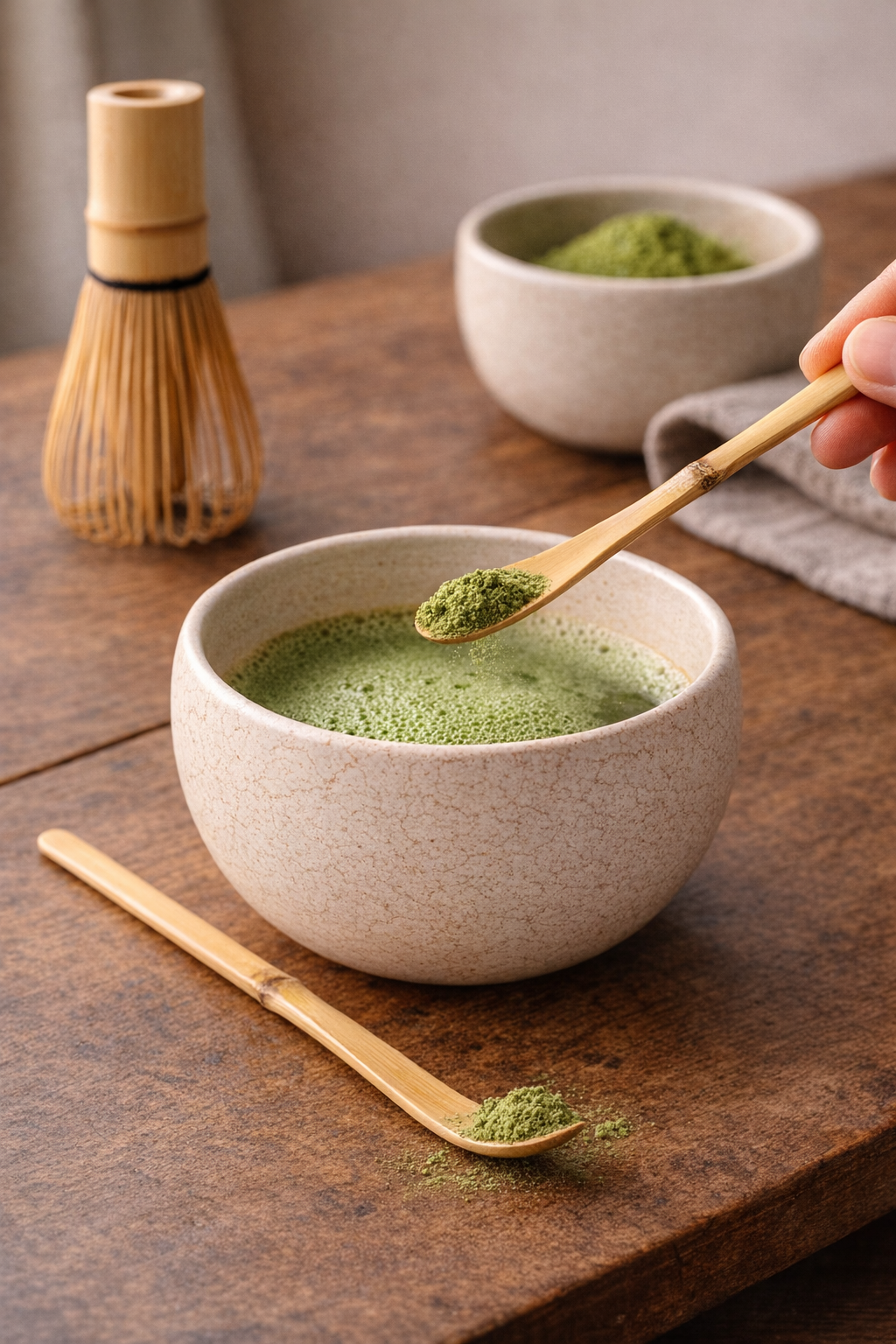 Ceremonie du the matcha traditionnelle